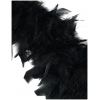 Chandelle Turkey Flat Boa Black Approx. 60 Grams